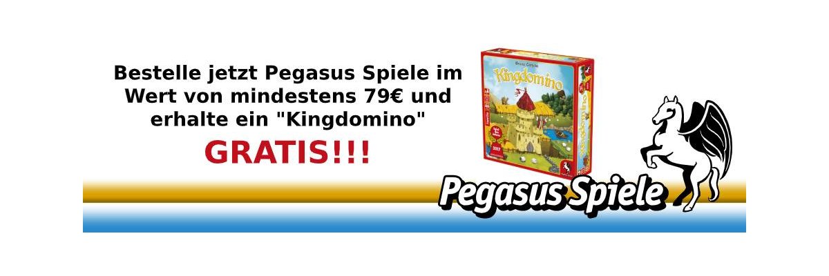 Pegasus Spiele Aktion: gratis King Domino! - 