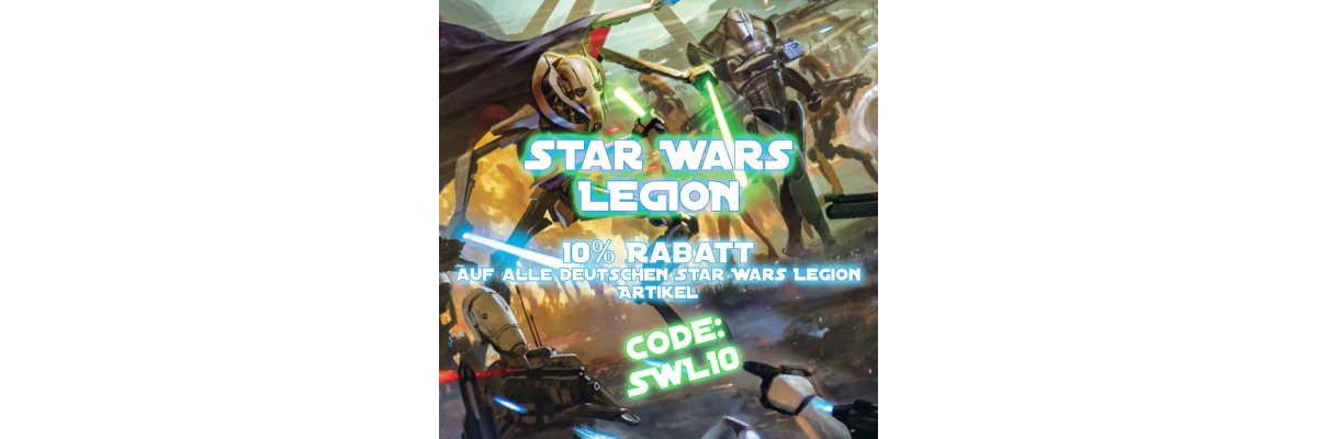Star Wars Legion Neujahrsrabatt - 