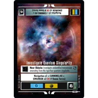 090 Investigate Quantum Singularity