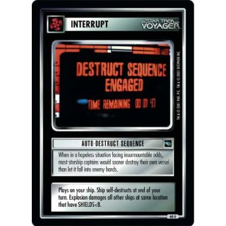 068 Auto-Destruct Sequence