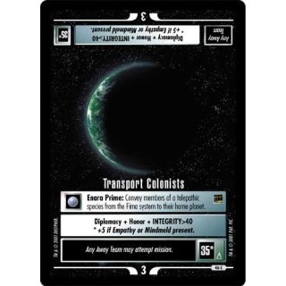 046 Transport Colonists