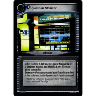 Quantum Filament