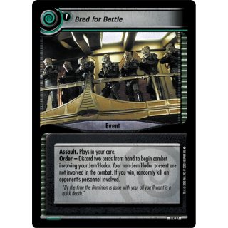 Bred for Battle