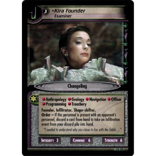 Kira Founder, Examiner