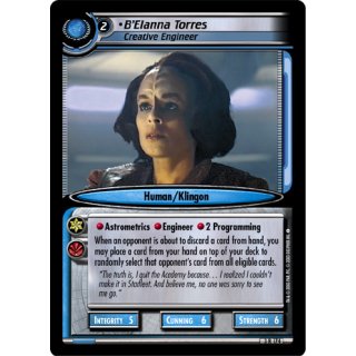 BElanna Torres, Creative Engineer