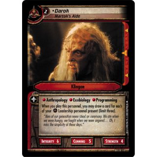 Darok, Martoks Aide