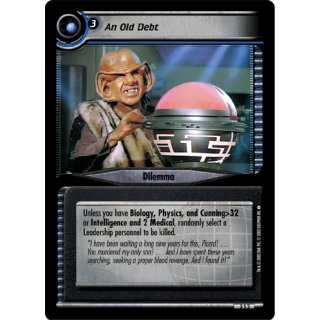 An Old Debt