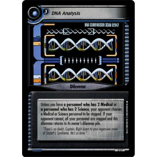 DNA Analysis