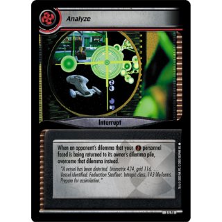 Analyze