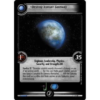 Destroy Iconian Gateway