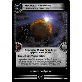 Founders Homeworld, Home of the Great Link