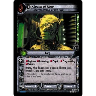 Seven of Nine, Representative of the Hive