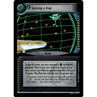 Sensing a Trap