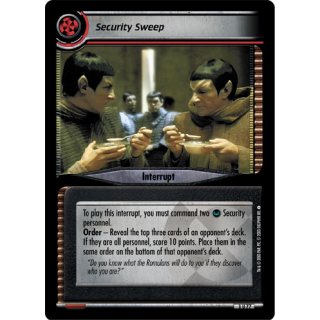 Security Sweep