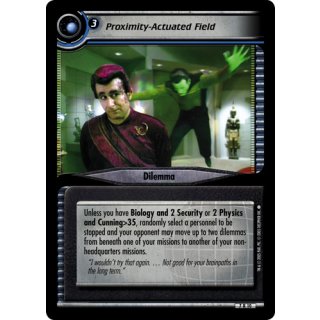 Proximity-Actuated Field