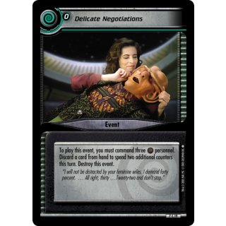 Delicate Negotiations