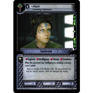Dejar, Cunning Saboteur