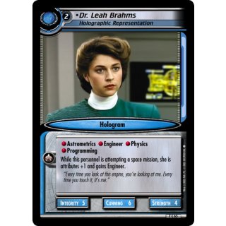 Dr. Leah Brahms, Holographic Representation