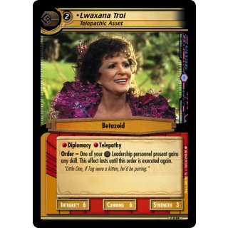 Lwaxana Troi, Telepathic Asset