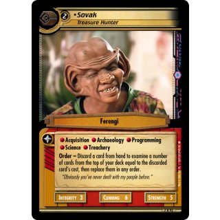 Sovak, Treasure Hunter