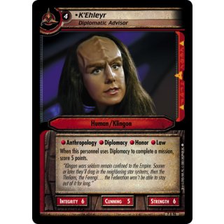 KEhleyr, Diplomatic Advisor