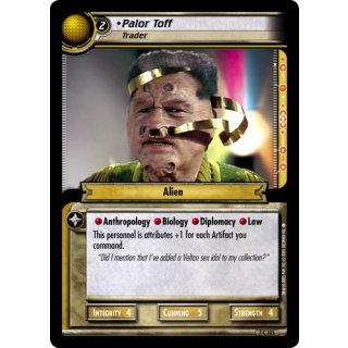 Palor Toff, Trader