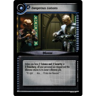 Dangerous Liaisons