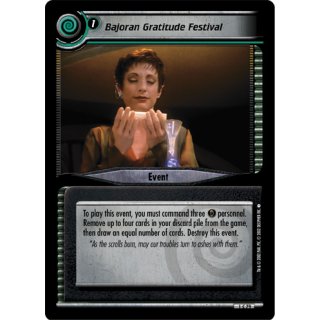 Bajoran Gratitude Festival