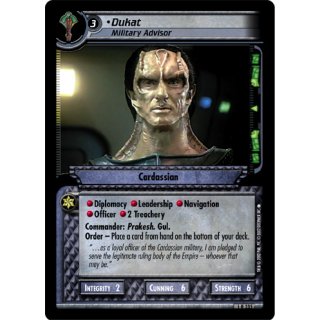 Dukat, Military Advisor