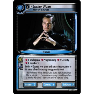 Luther Sloan, Man of Secrets