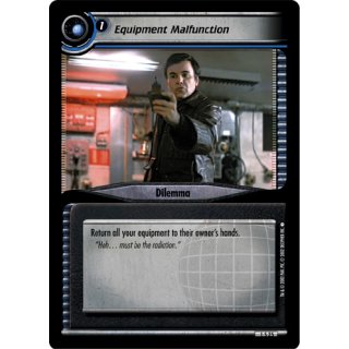 Equipment Malfunction