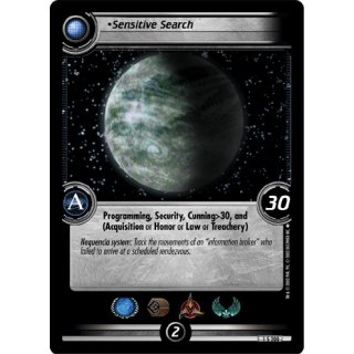 Sensitive Search