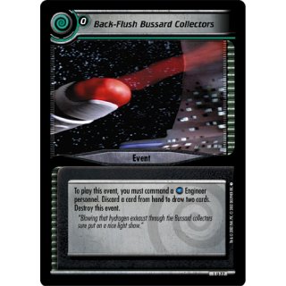 Back-flush Bussard Collectors
