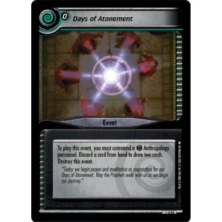 Days of Atonement