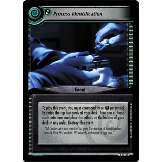 Process Identification