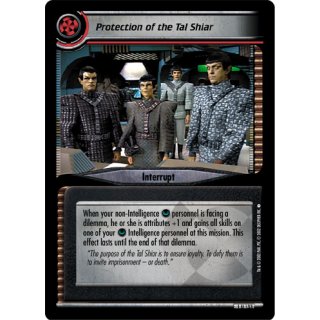 Protection of the Tal Shiar