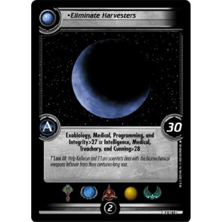 Eliminate Harvesters