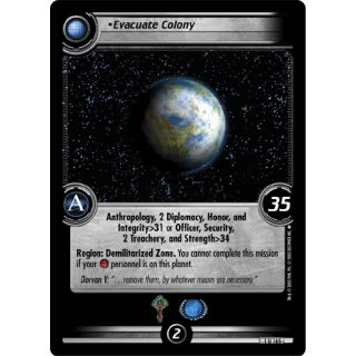 Evacuate Colony