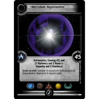 Wormhole Negotiations