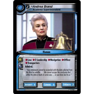 Andrea Brand, Academy Superintendent