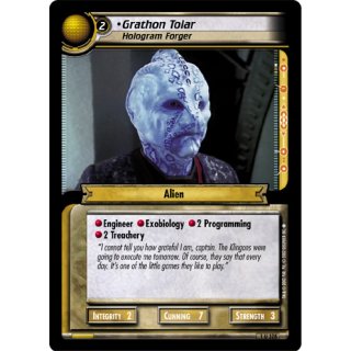 Grathon Tolar, Hologram Forger