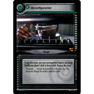 Reconfiguration