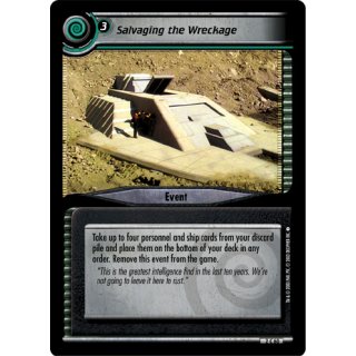 Salvaging the Wreckage