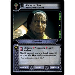 Enabran Tain, Retired Mastermind