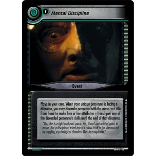 Mental Discipline