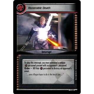 Honorable Death