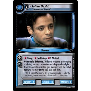 Julian Bashir, ""Unnatural Freak""