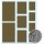 Checkers - Black Gold - Decals