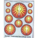 House Davion - Federatd Suns - large scale Decals