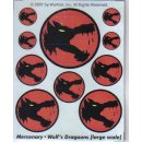 Merc - Wolfs Dragoons -  large scale Decals
